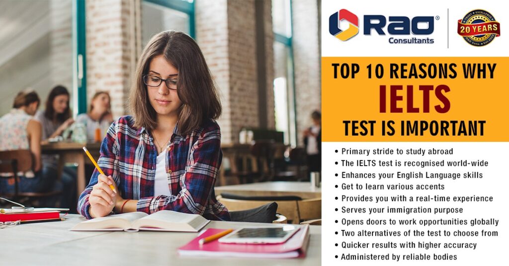 Top 10 Reasons Why IELTS Test is Important - Rao Consultants